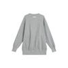 Nike Letter Print Crew Neck Sweatshirt Women Tops Grey FN3655-063