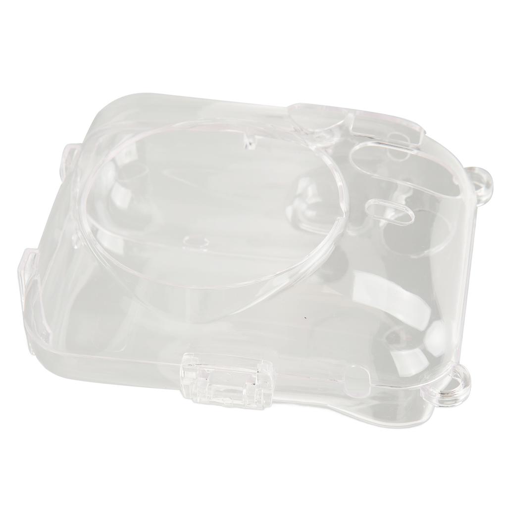 Instant Camera Shell Case PC Transparency With Adjustable Shoulder Straps Protective Instant Camera