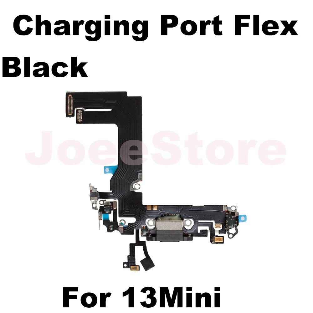 Charging Port Flex Cable for iPhone 16 15 14 13 Pro Max Mini USB Dock Charger Connector With Microphone Flex Cable Ribbon Repair