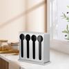 Cutlery Organizer Container Stainless Steel Utensil Stand Spoon Storage Box for Restaurant Dining Room Kitchen Dinning Table