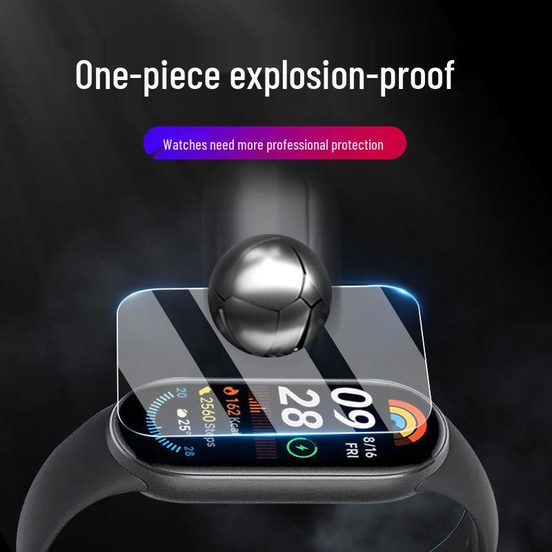 Hydrogel-Displayschutz für Xiaomi Band 9 NFC, 10/8 Pro, 7 Pro, 6/5/4