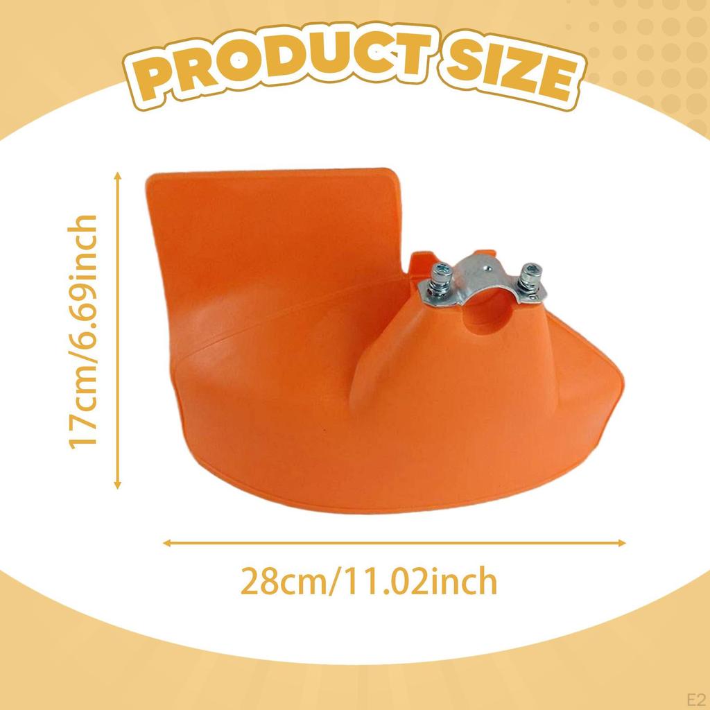 Grass Guard Weed Edger Garden Tool, Easy to Install Replace Parts, Lawn Mower Attachment,