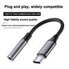 USB Type C To 3.5 Jack Earphone Adapter USB-C 3 5mm Audio AUX Cable Converter For IPhone 15 Series Samsung Galaxy Huawei Xiaomi