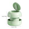 UNTIOR Pill Grinder&Cutter 2in1 Portable Easy-to-Use Dustproof Drug Tablet Medicine Divider Organizer Vitamins Splitting Crusher