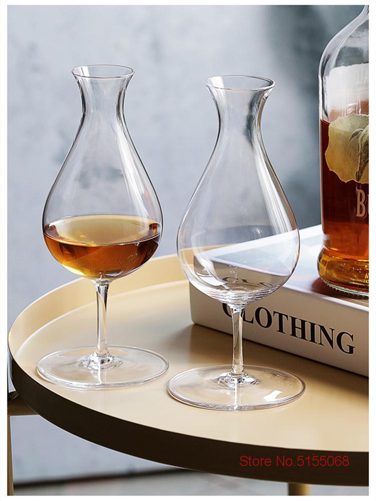 Ultimo Design Unico Bicchiere da Whisky Scotch Raccolta Degustazione di Whisky Calice da Nosing Bicchiere Pancia Larga Appassionato Sommelier Calice da Vino