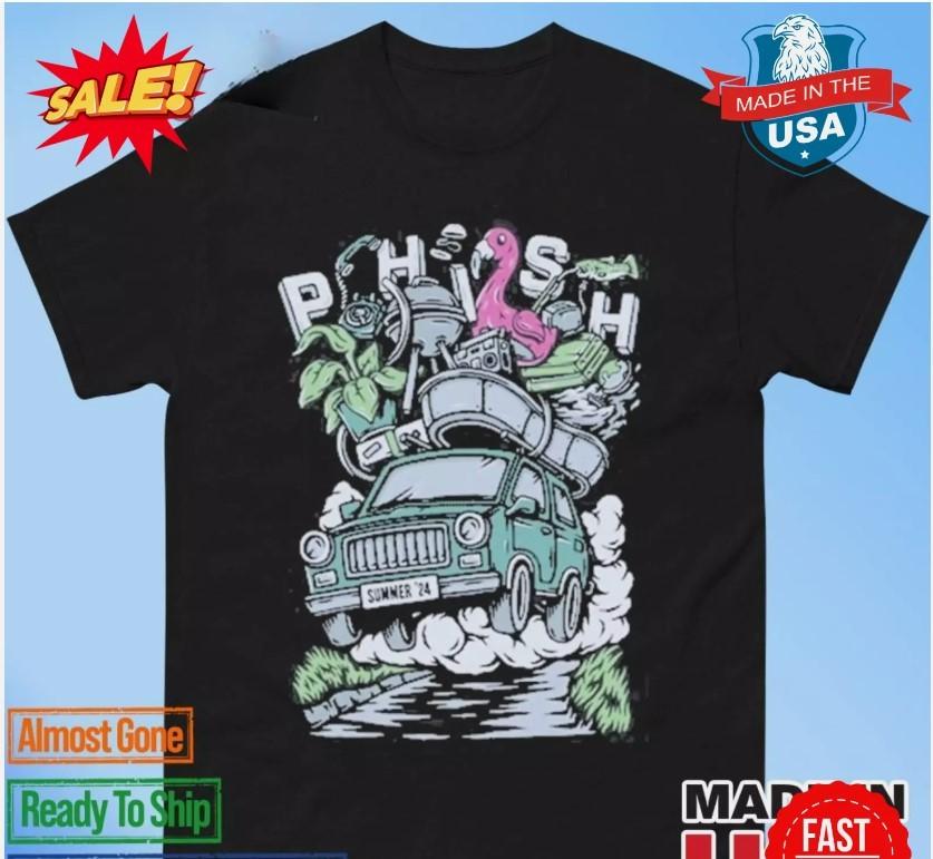 Phish Summer Tour 2024 T-Shirt all size  hot Unisex T-Shirt L