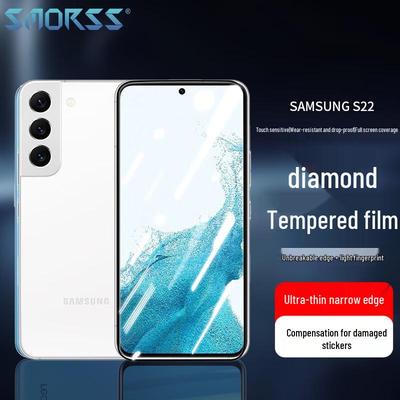 Smorss Confezione da 2 Proteggi Schermo in Vetro Temperato per Samsung Galaxy