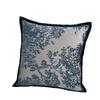 Light Luxury Blue Pillow Case Living Room Sofa Cushion Model Room Hotel B&B Bay Window Cushion Does Not Contain Core