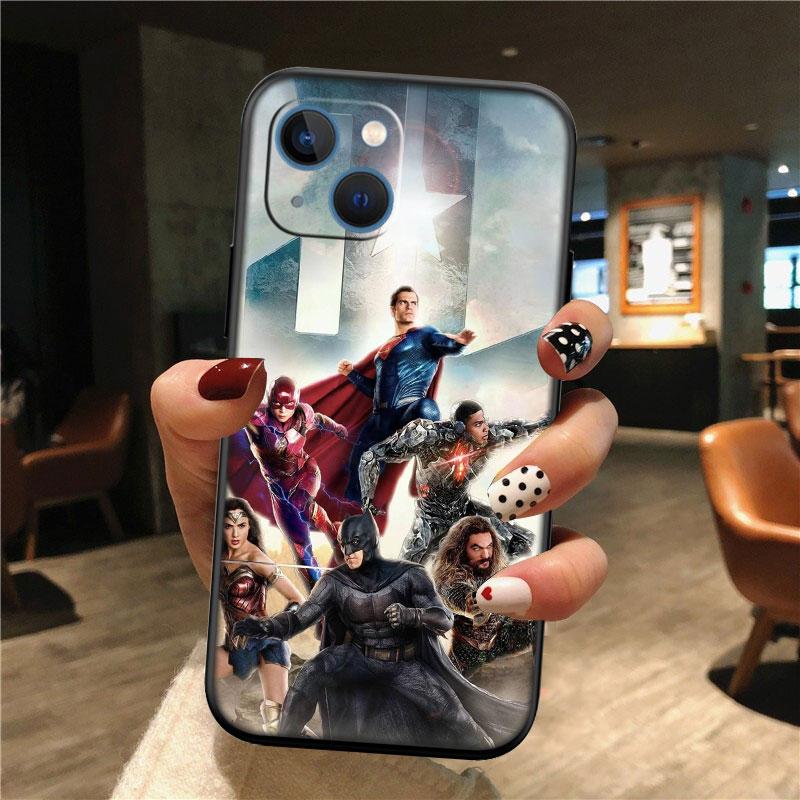 Justice league New High-End Shell Phone Case for iPhone SE X XS XR 16E 11 17 Pro Max 8 7 6 6s Plus Air