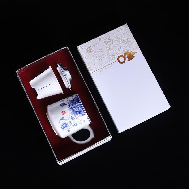 Bafangli Guosetianxiang Ceramic Tea Brewer Gift Set