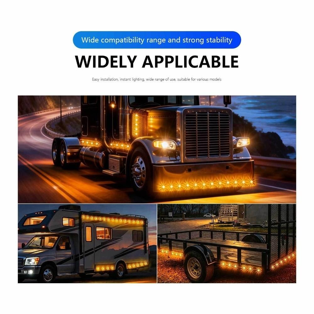 Decorative Lamp LED Clearance Light Small Size Truck Side Light Trailer Warning Light  For Trailer