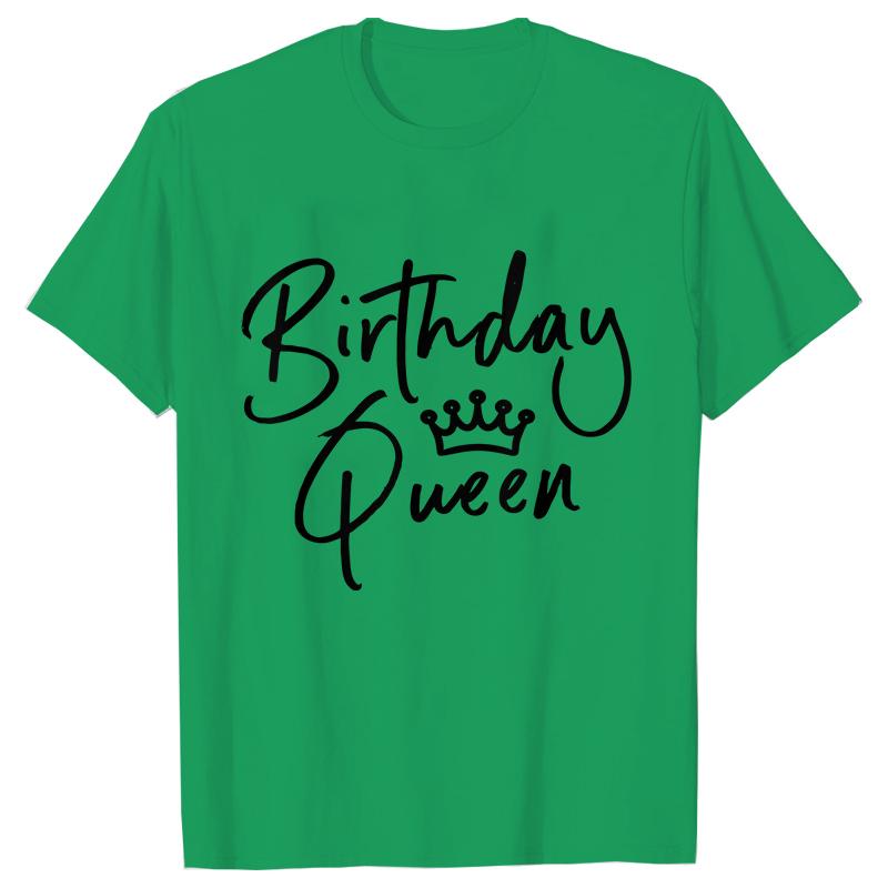 Damenkleidung Kurzarm Print T-Shirts Geburtstagsteam Grafik Reise Damen Oberteile T-Shirt Tee T-Shirt Beste Freunde T-Shirts