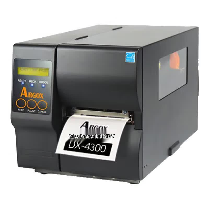 ARGOX DX-4300 Thermal Transfer Barcode Printer CN plug (adapter included)