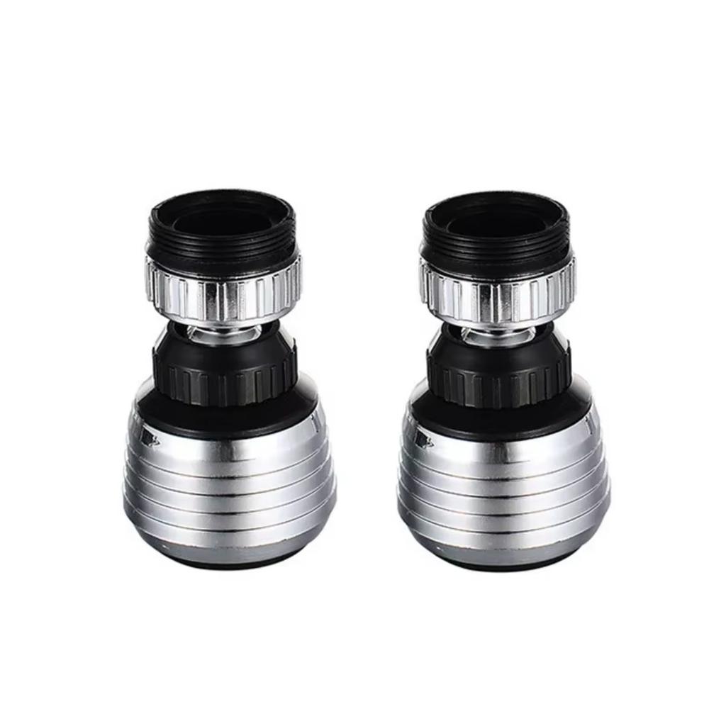 HOMZY 360° Rotating Kitchen Faucet Pressurized Anti-Splash Extended Filter Foam Universal Faucet Head Sprayer for Kitchen