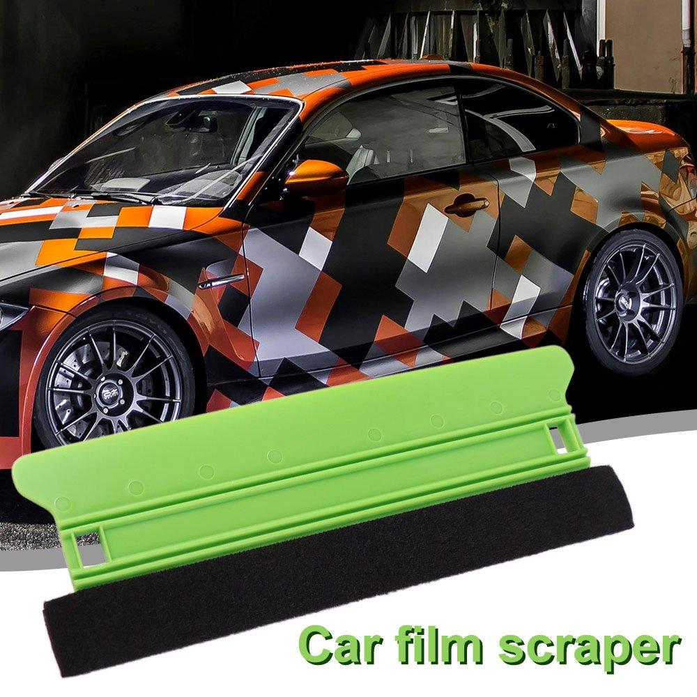 2Pcs 8.3inch Long Car Film Scraper Felt Edge Wallpaper Smoother Vinyl Decal Applicator  Auto Sticker