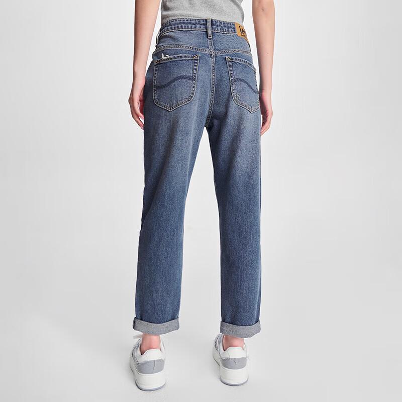 Lee411 Women's High-Waist Straight Leg Jeans