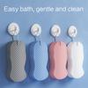 1PCS 3D Magic Sponge Pad Soft Body Scrubber Bath Shower Brush Dead Skin Remover Exfoliating Scrub Sponge Massager Cleaning Brush