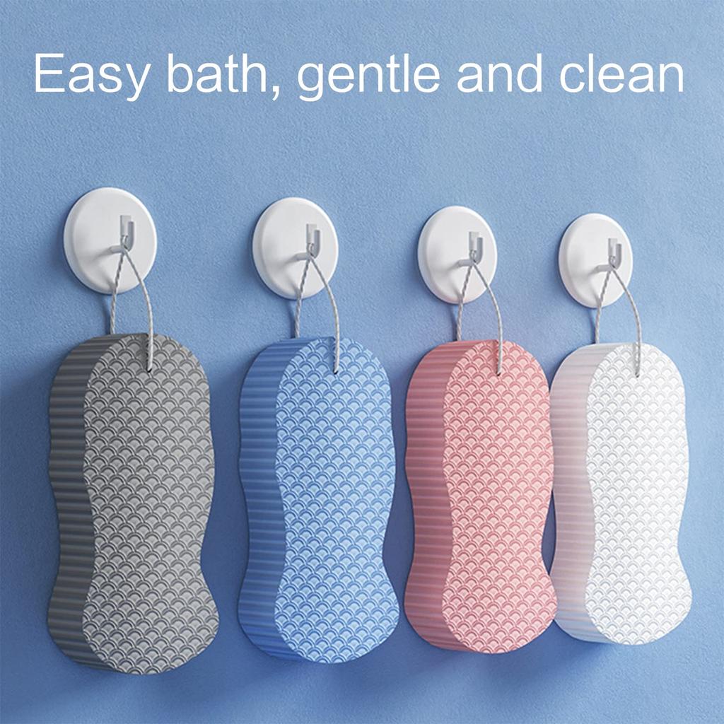 1PCS 3D Magic Sponge Pad Soft Body Scrubber Bath Shower Brush Dead Skin Remover Exfoliating Scrub Sponge Massager Cleaning Brush
