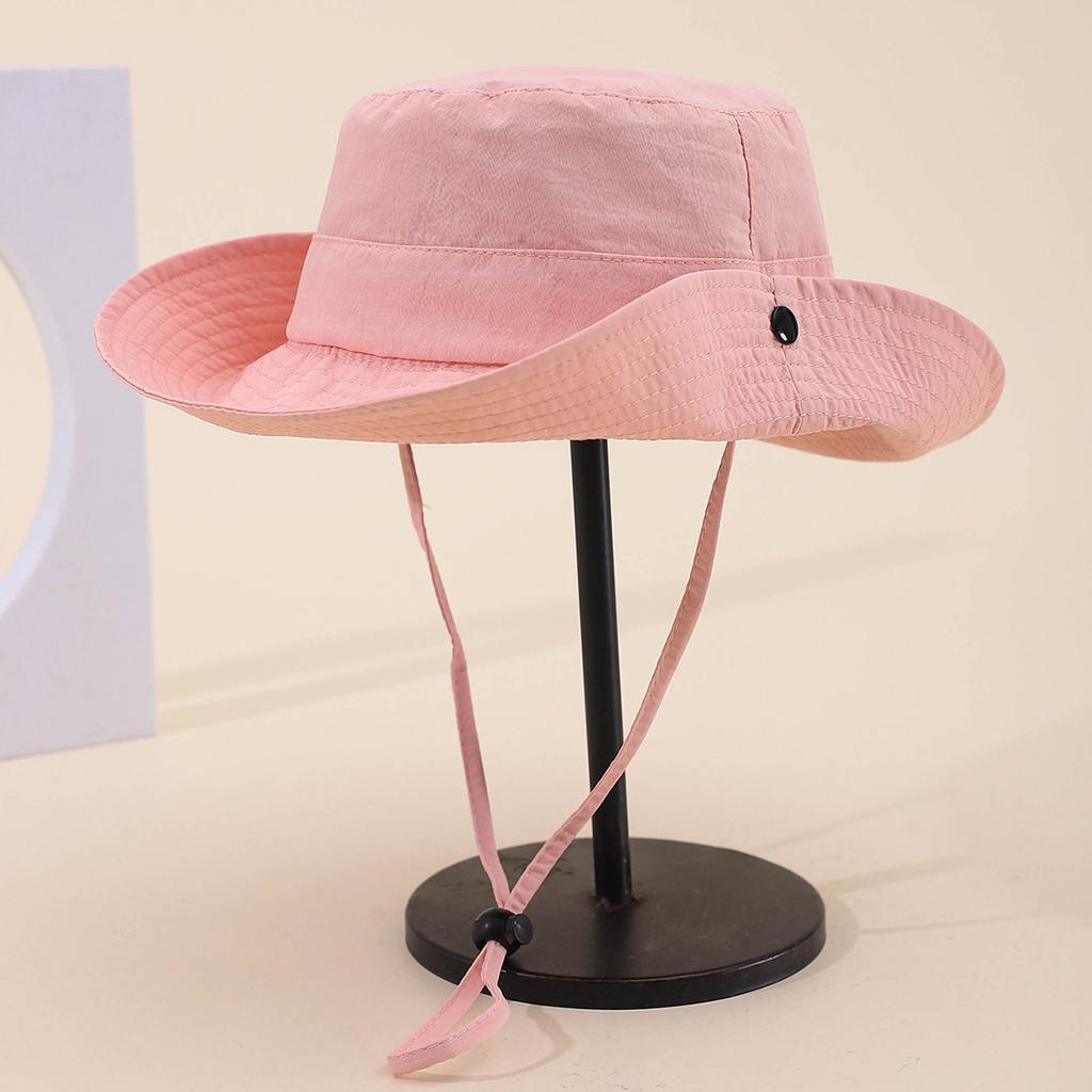 Outdoor Fisherman's Hat, Wide-brim Sunshade Fishing Hat, Hiking Jungle Sun Protection Sun Hat for Men and Women, Quick-Dry Hat, Breathable