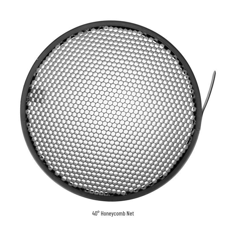 Universal Bowens Mount Reflector & Honeycomb Grid Film Flash Diffuser Set