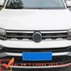 For Volkswagen VW T-cross Tcross 2018-2025 Car Front Bumper Mesh Center Grille Grill Moulding Strips Cover Trim Accessories
