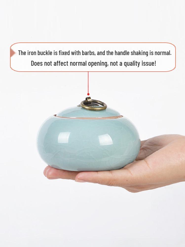 Ceramic Sealed Jar Gift Box - 100g/200g Wild Astragalus and Huangjing Slices