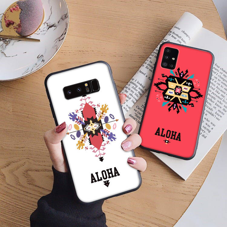 

B167 aloha Soft Case for iPhone 11 12 13 14 15 Pro Max Samsung S22 S23 S24 FE Ultra Xiaomi Redmi Note VIVO V27 Realme C21 OPPO Reno 8