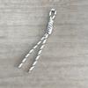 3-5PCS Creative Braided Lanyard Keychain Ins Handmade Knot Nylon Rope Strap Cord for DIY Key Chain Pendants Bags Accessories