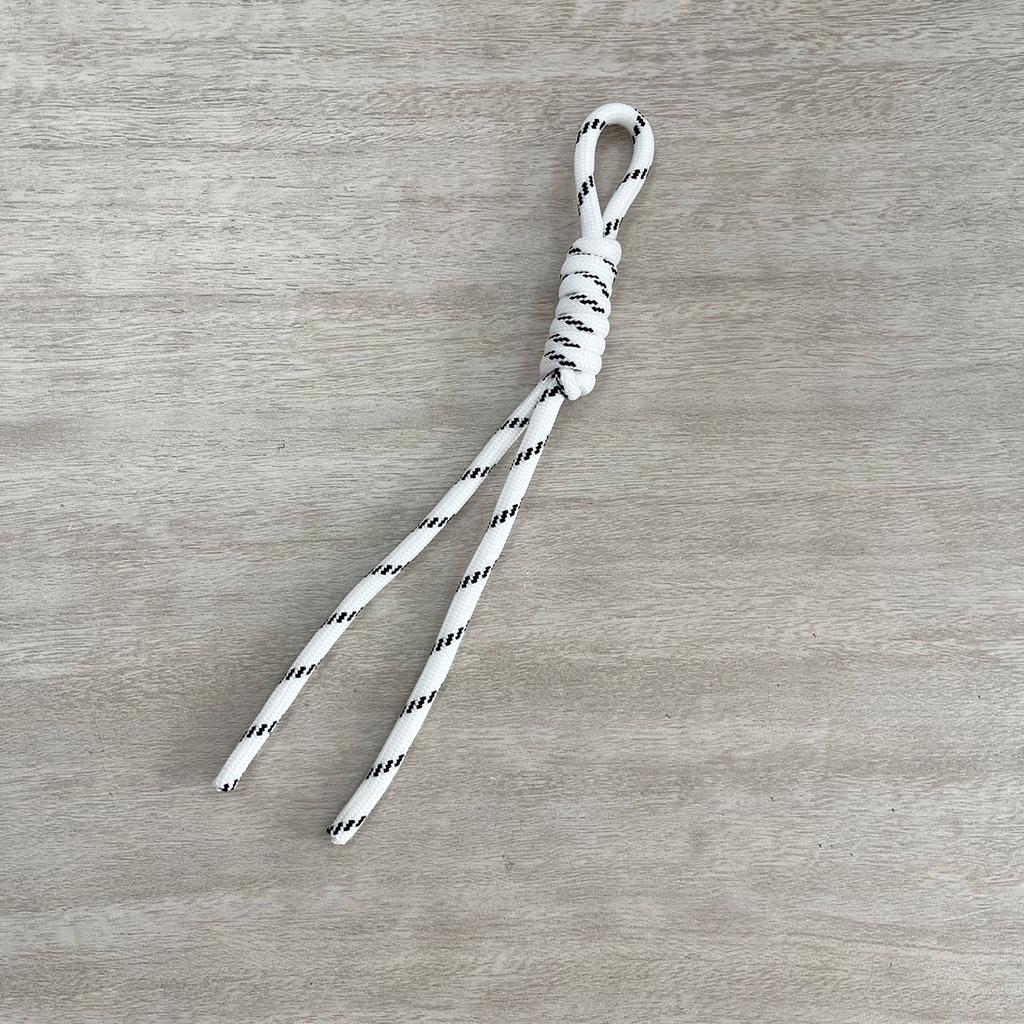 3-5PCS Creative Braided Lanyard Keychain Ins Handmade Knot Nylon Rope Strap Cord for DIY Key Chain Pendants Bags Accessories