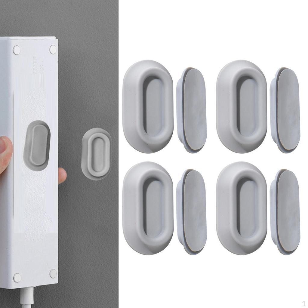 4 Pieces Remote Holder, Wall Mounted Control Organizer Self Sticky