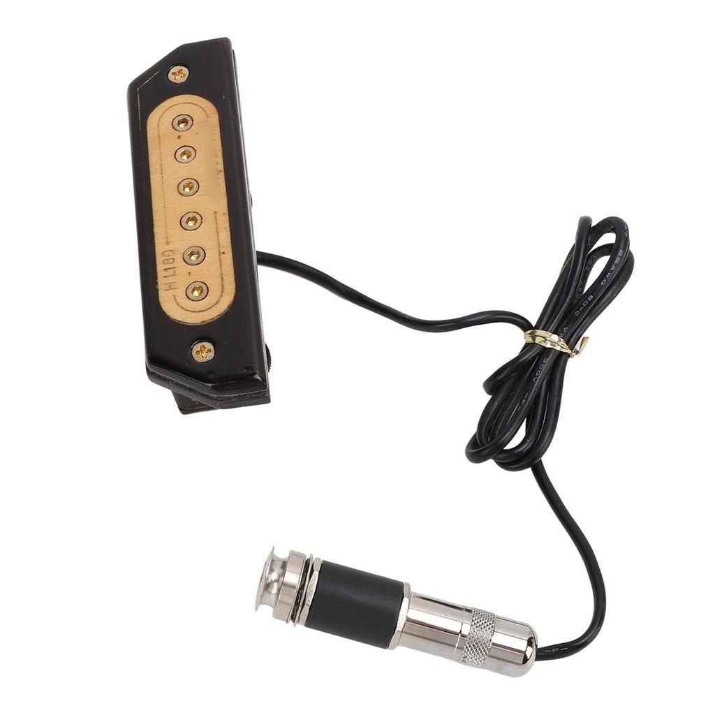 Acoustic Guitar Pickup Passive Magnetic Sound Hole Pickup with Volume Tone Control Knob