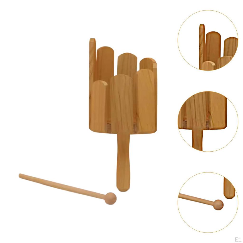 Holz Rühren Trommel Kinder Musical Instruments Pädagogisches Aufklärung Sound Rohr Percussion Spielzeug für