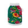Pet Clothes Puppy Dog Cat Pet Winter Clothes Northeast Big Flower Dog Clothes