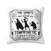 Happy Haunts Pillow Case 45x45cm Decor Home Haunted Mansion Grim Grinning Ghost Luxury Cushion Cover Velvet Pillowcase