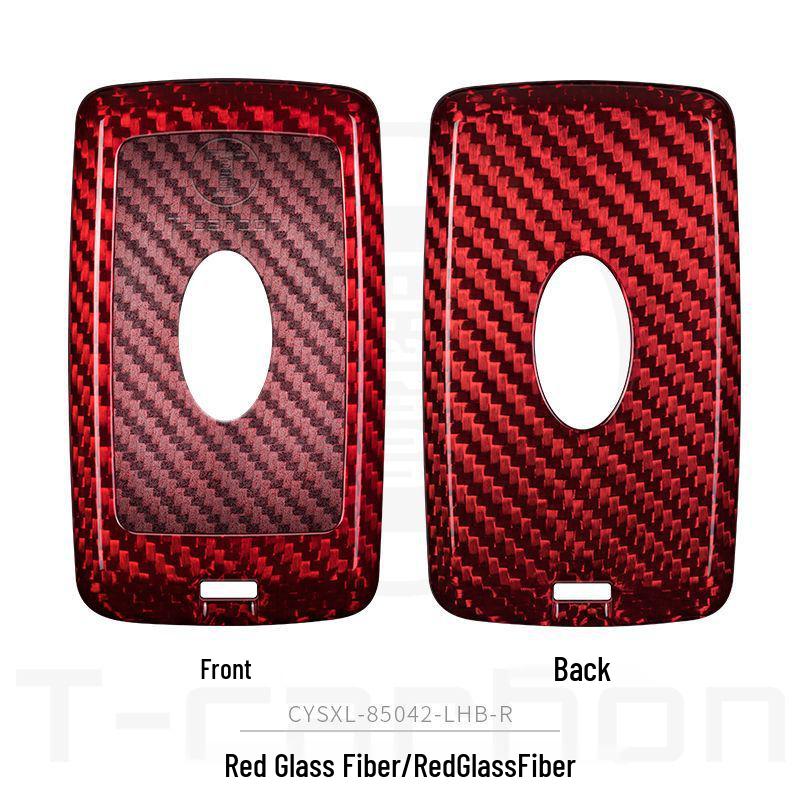 T-Carbon Carbon Fiber Key Shell for Land Rover & Jaguar XFL - Protective Cover
