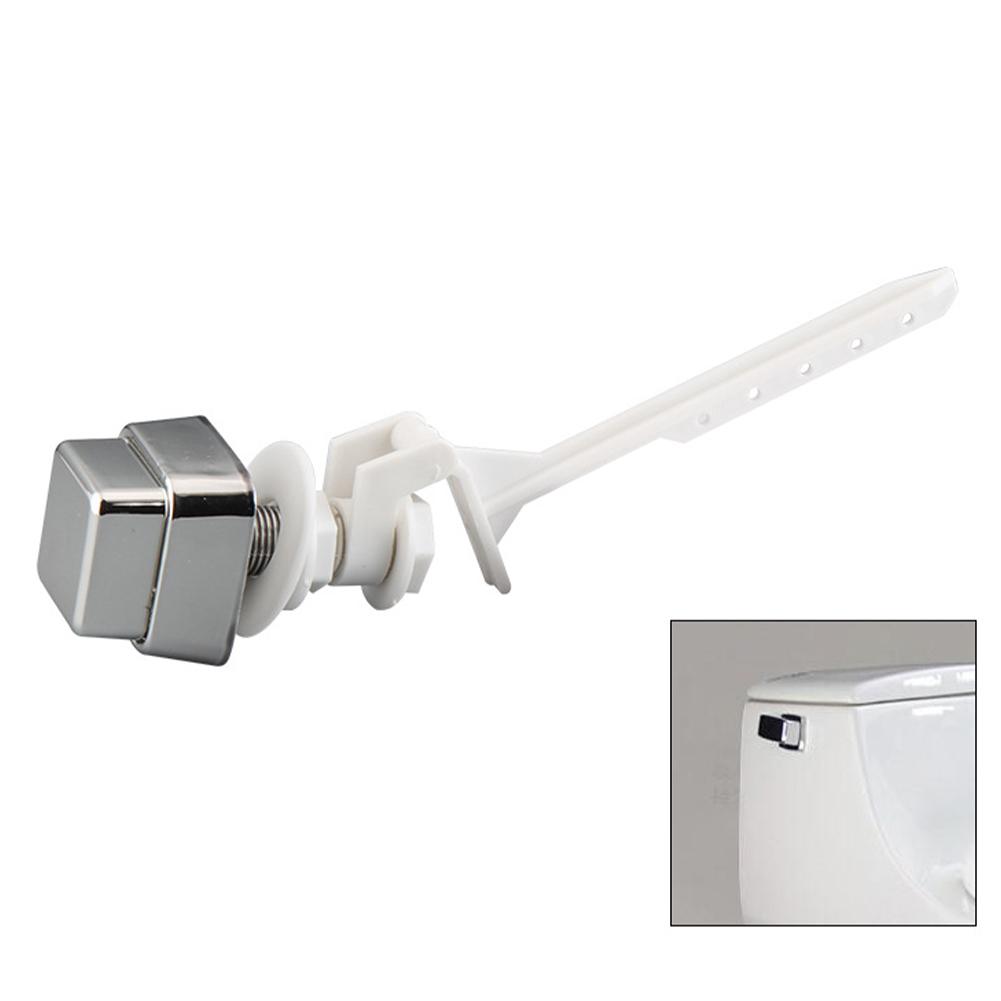 Simple Installation Side Mount Push Button Toilet Flush Handle Accessory