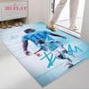 Tappeto Manchester City per Soggiorno Camera da Letto Casa Decorazione Divano, Tappetino Antiscivolo per Giochi Bambini