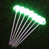 Luminous Tent Ground Pegs Anti-Rust Galvanized Steel Tent Stakes Glow In Dark Design Outdoor Camping Tent Canopy Fixing Hardware