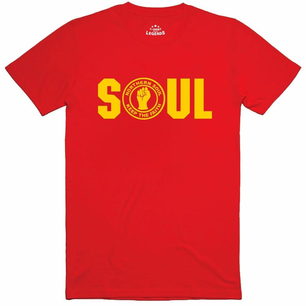 Northern Soul Soul Logo Music Unisexs Regular Fit Cotton TShirt S