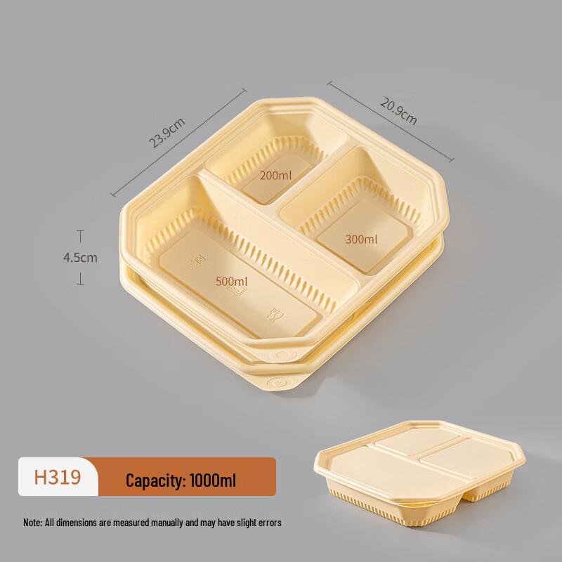 Handun Disposable Biodegradable Takeaway Food Container