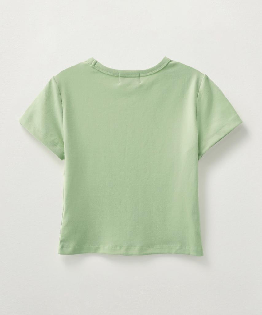 Seteo (W) Essential Basic Logo Short Sleeve T-Shirt Mint