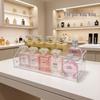 Acrylic Nail Polish & Cosmetics Display Stand with Dustproof Cover