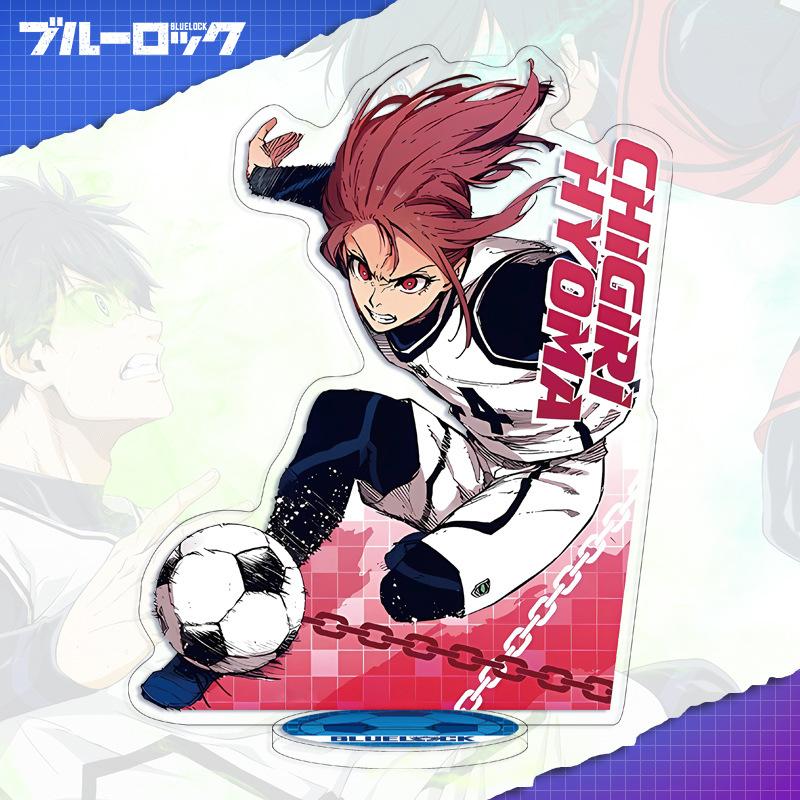 Standee Prigione Blu 16cm Fronte-Retro HD Anime Segno Acrilico Standing Standee