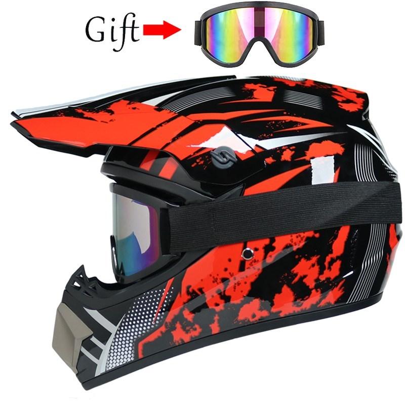 Off Road Motorcycle Adult Motocross Helmet ATV Dirt Bike Downhill MTB DH Racing Helmet Cross Helmet Capacetes DOT Moto