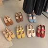 Beautiful Skirt Silver Toe Beach Slippers Women's Summer Wear 2025 New Flat-bottomed Flip-flops Pig's Trotters Cool Slippers