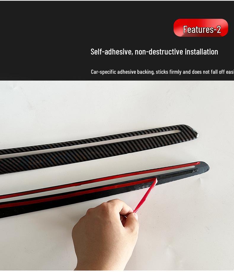 Tesla Model Y Refresh Door Panel Trim Cover - Interior Modification Accessory
