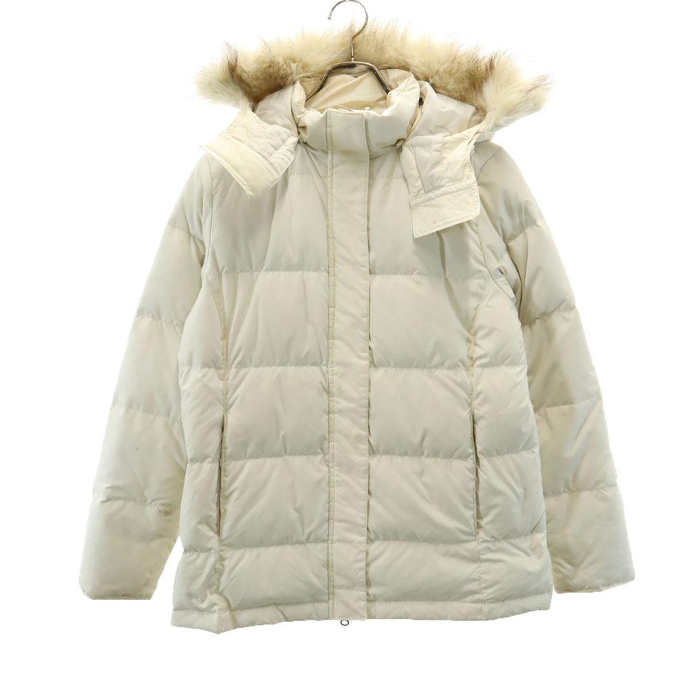 L.L.Bean Down jacket S white Women Used