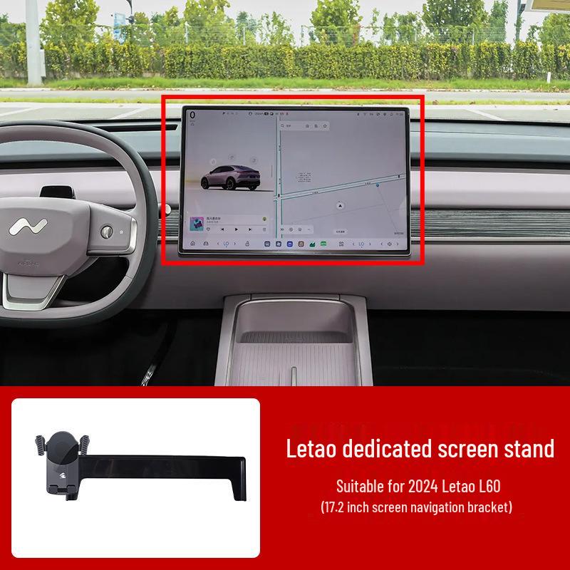 Gravity Silent Phone Holder for Letao L60 Cars