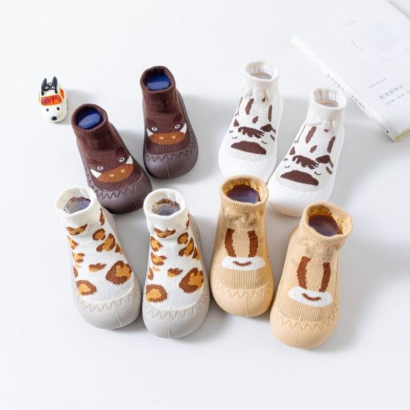 Baby Shoes, Socks, Floor Shoes, Baby 1-3 Years Old, Spring and Autumn Shoes, Soft-soled Non-slip Cotton Shoes, Pre-toddler Shoes
