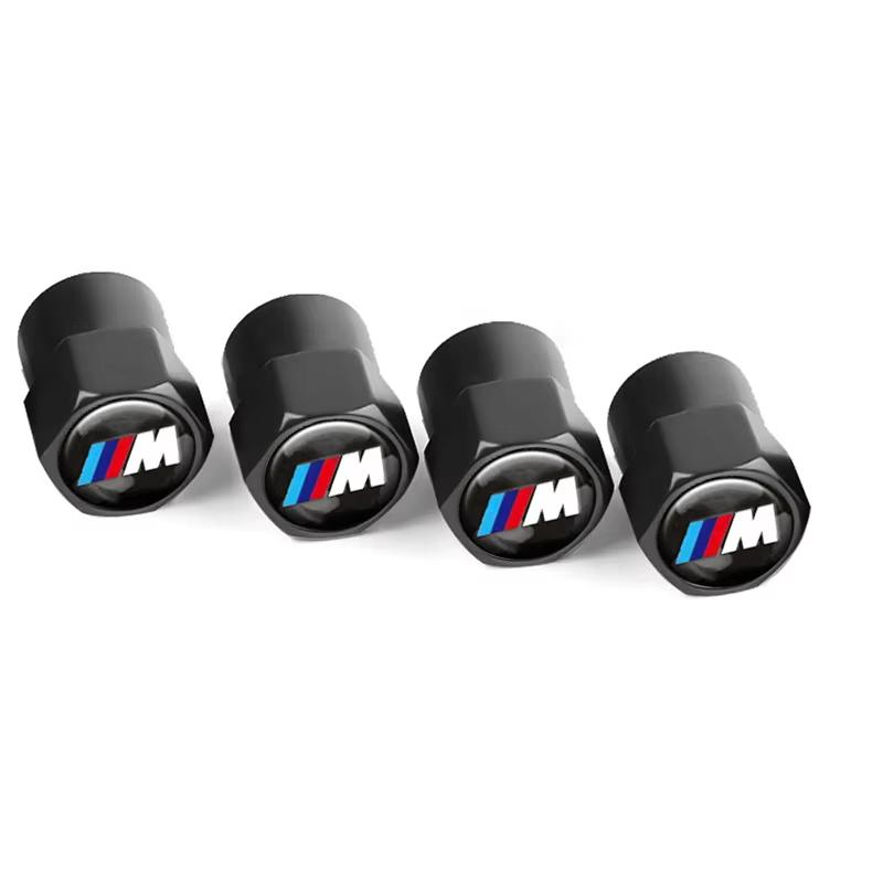 For BMW GF44Pcs Car Wheel Tire Valve Stem Cap Auto Air Stem Cover Auto Accessories for BMW M E90 E91 E92 E93 M3 E60 E61 F10 F07 M5 E63 E64